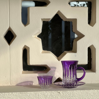 lilac tea & coffee set