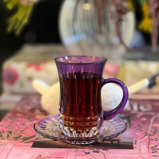 lilac tea & coffee set