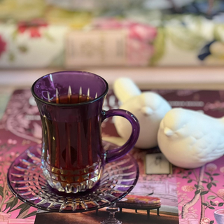 lilac tea & coffee set