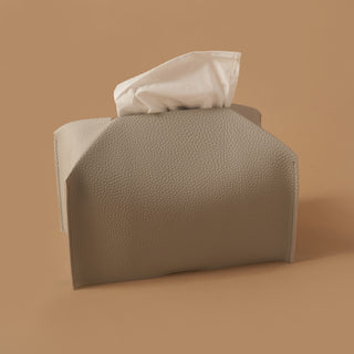 Tissue leather box