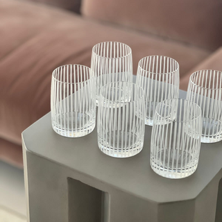 Lines Water Glass Set