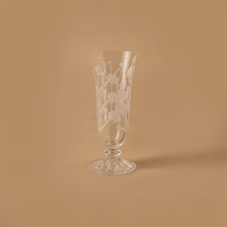 Bloom flute juice glass set