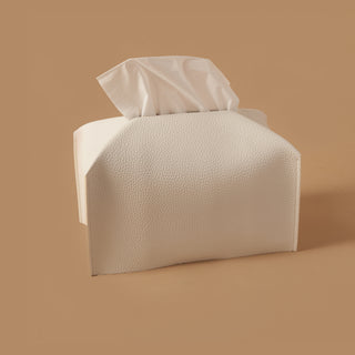 Tissue leather box